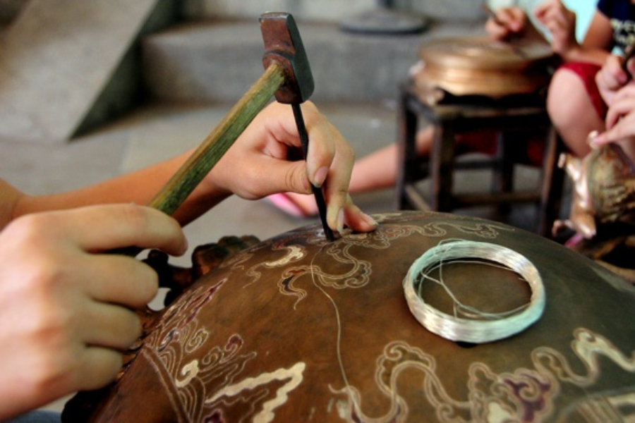 Nghề đúc chuông đồng thủ công ở huyện Long Điền 